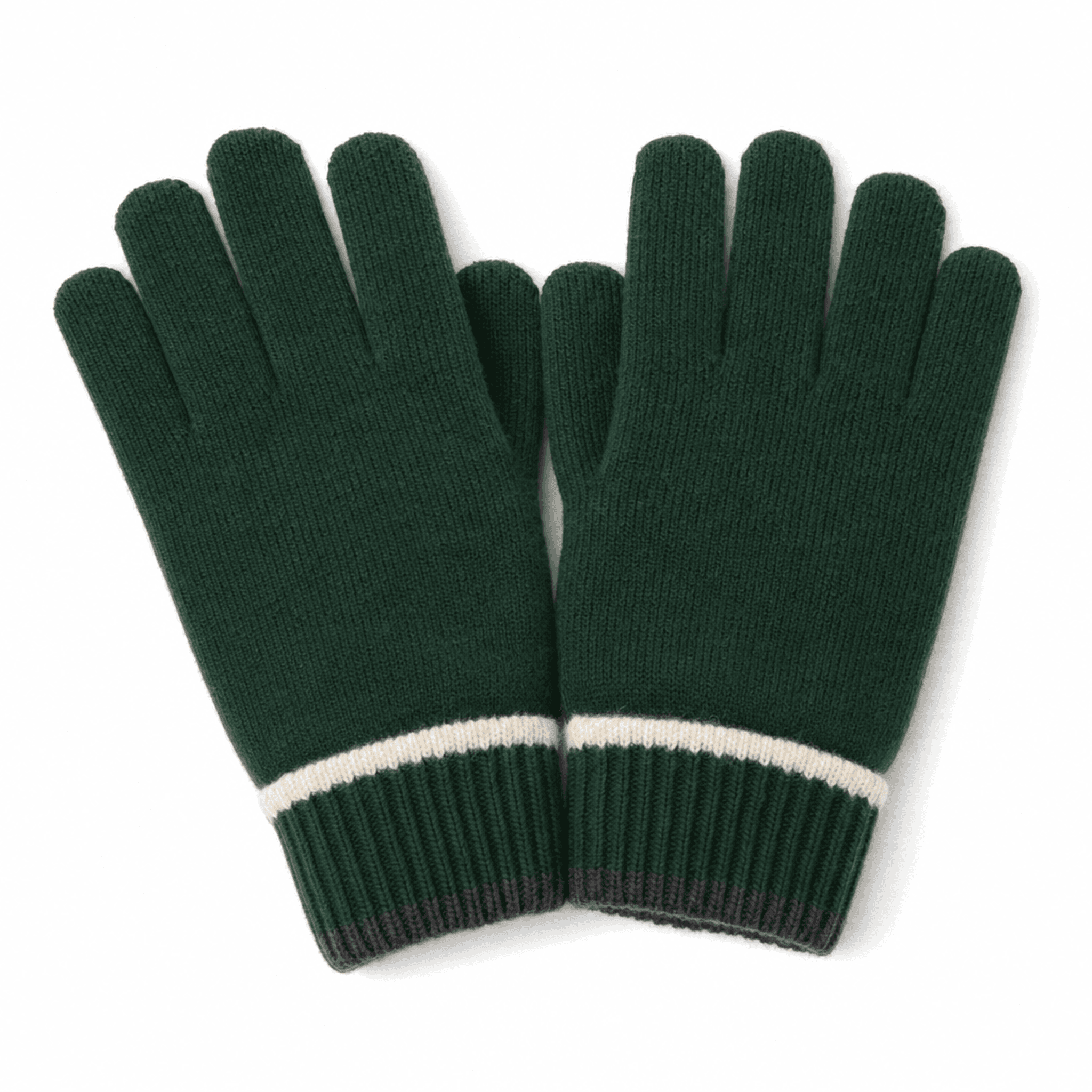 Forest Green Cozy Gloves