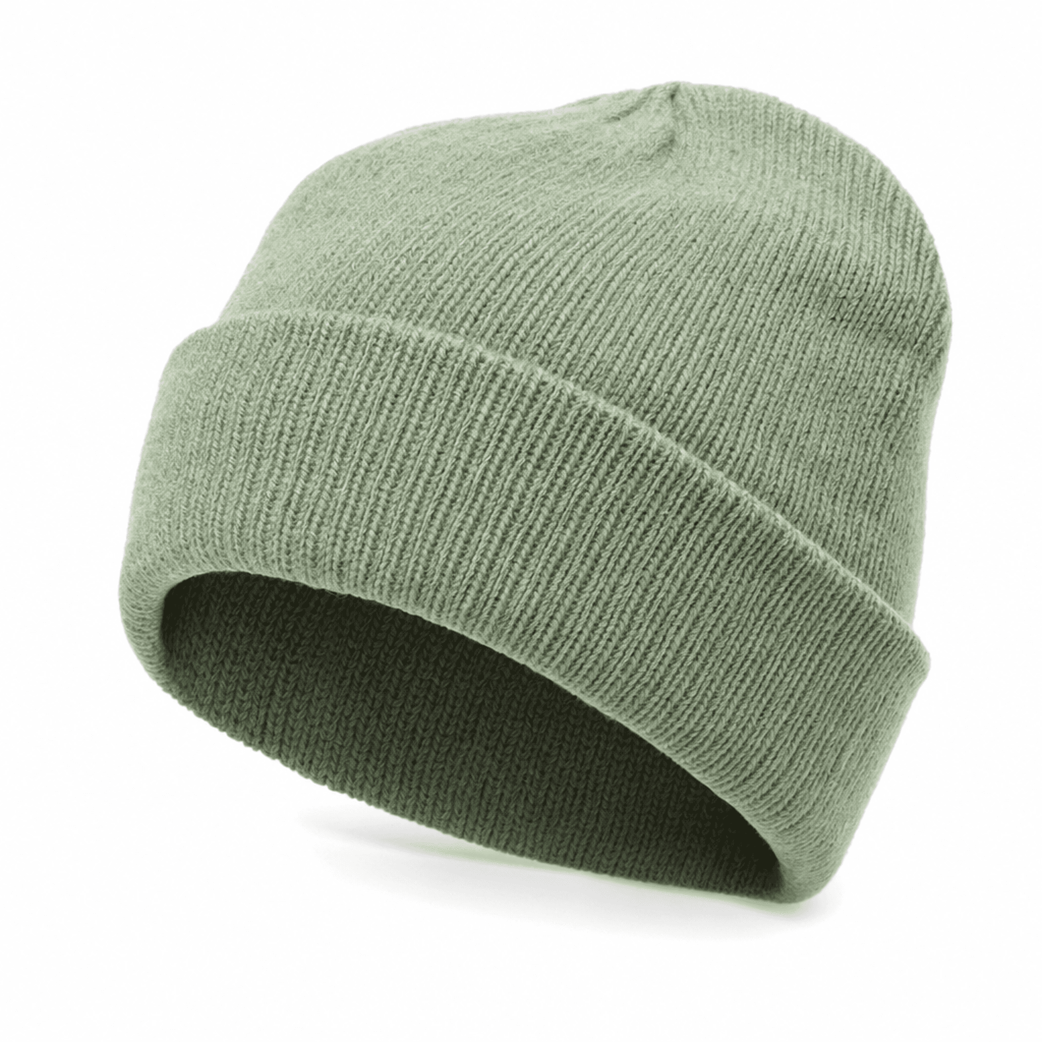 Sage Green Wool Beanie
