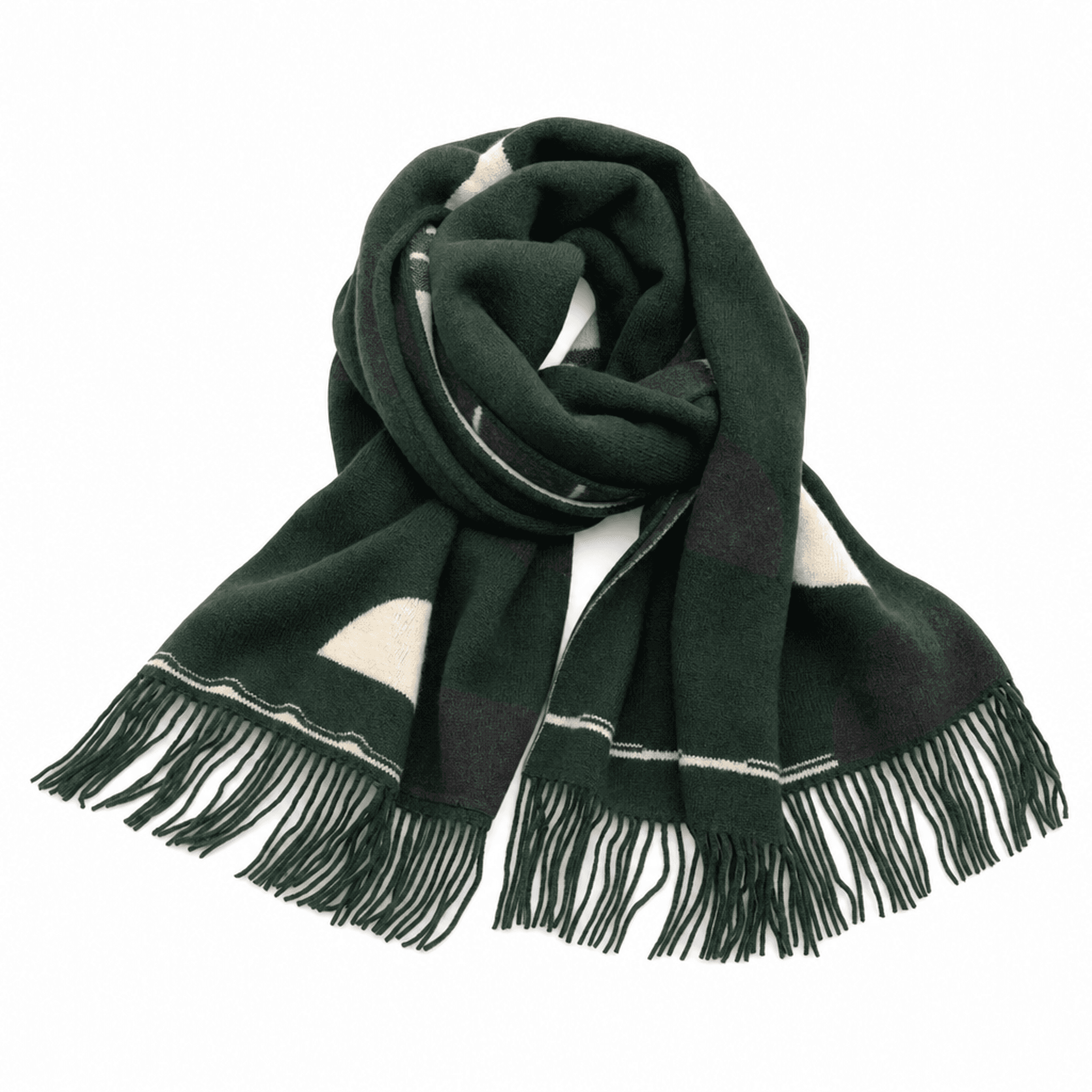 Forest Green Winter Scarf