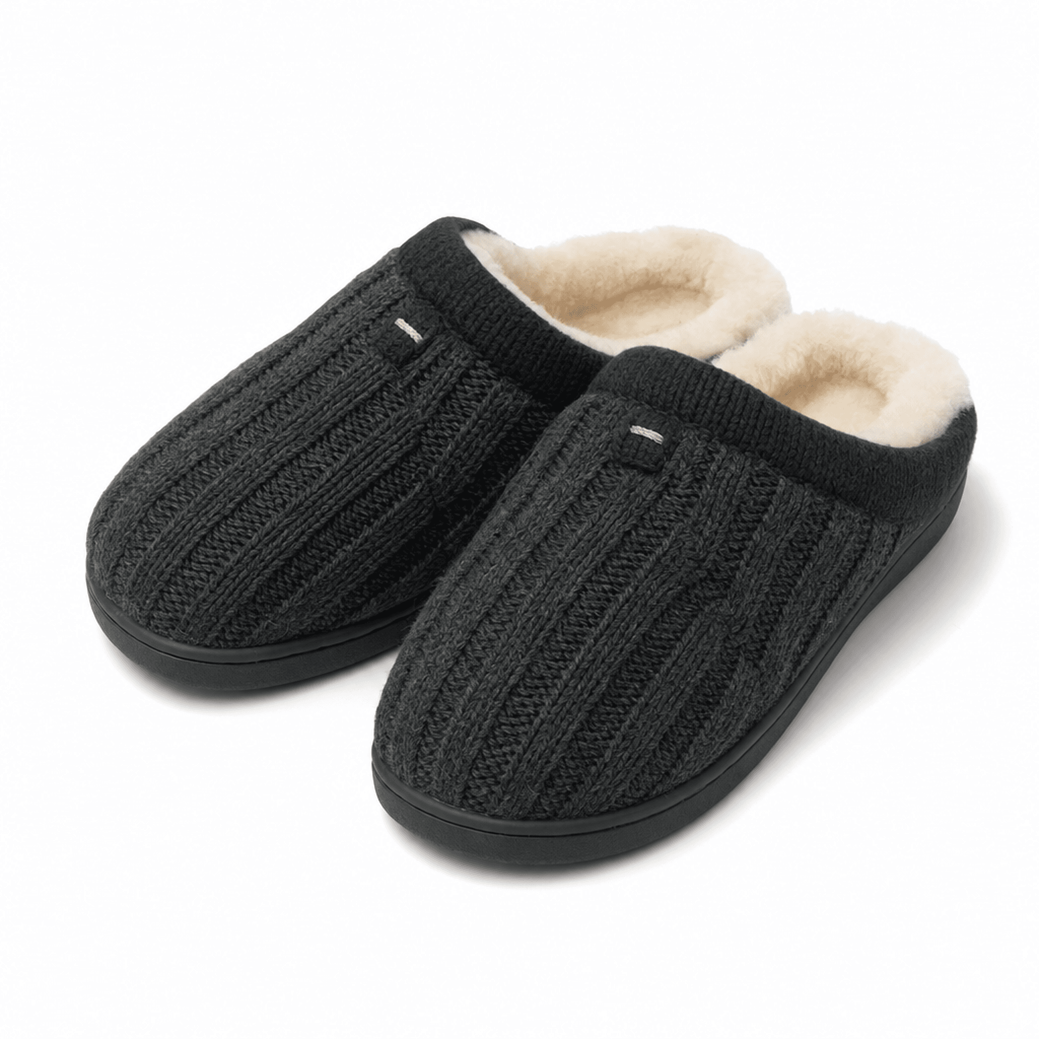 Charcoal Warm Slippers