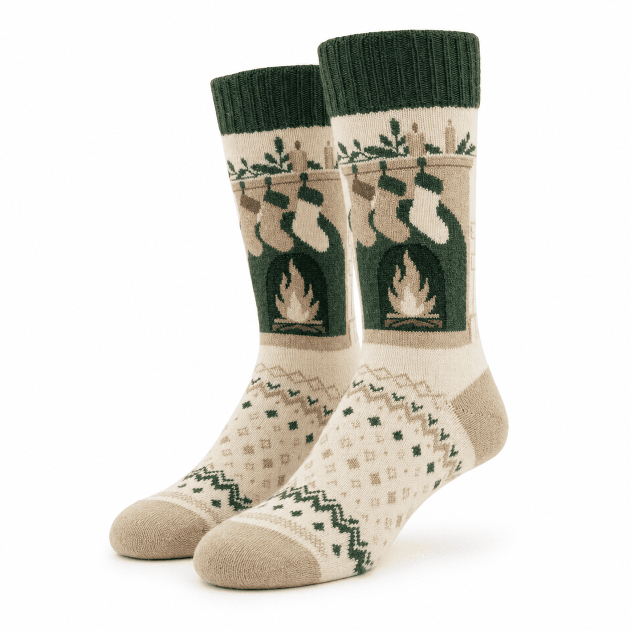 Christmas Hearth Socks