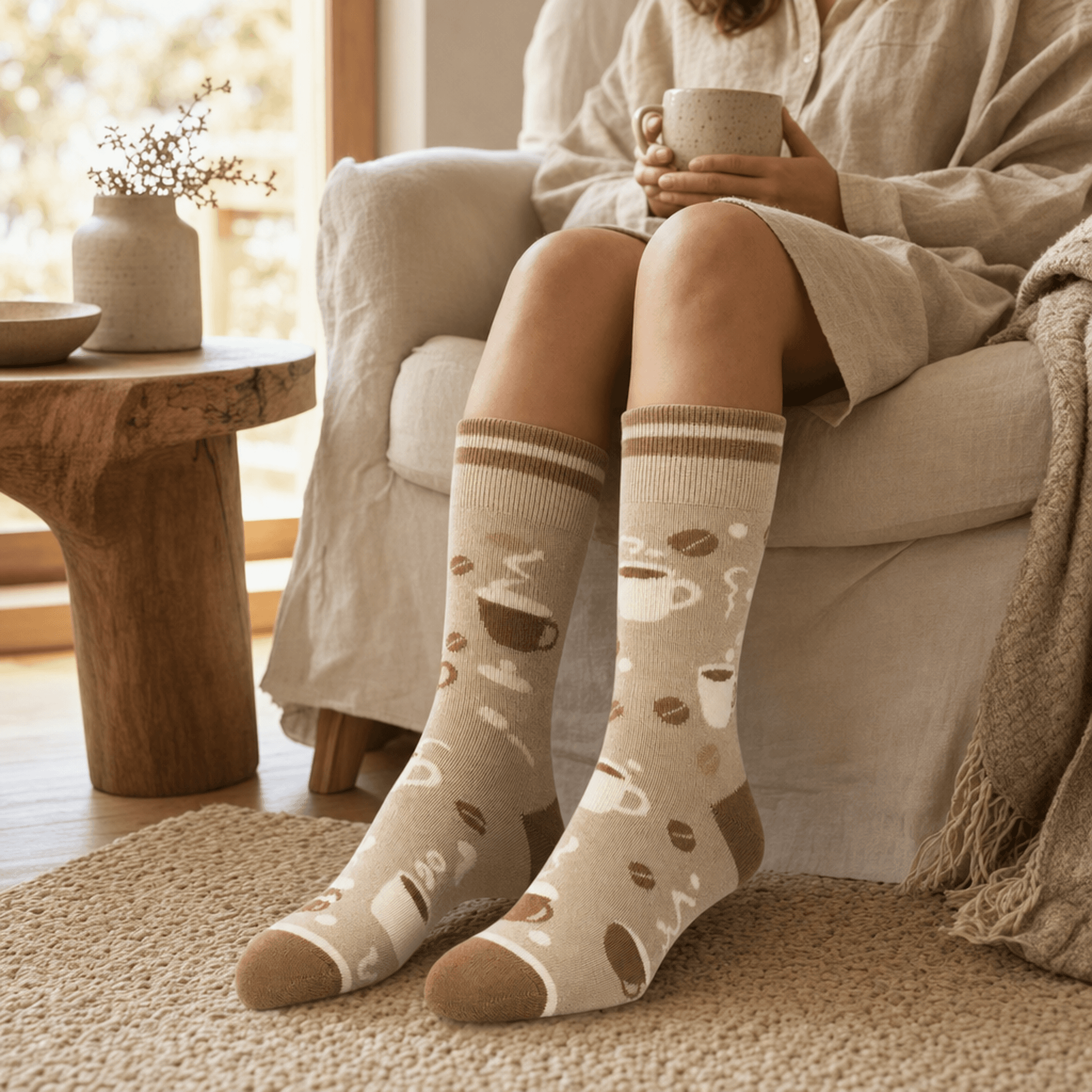 Coffee Cozy Socks — alternate view