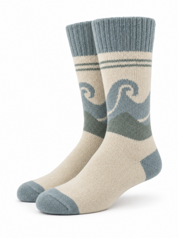 Ocean Wave Socks